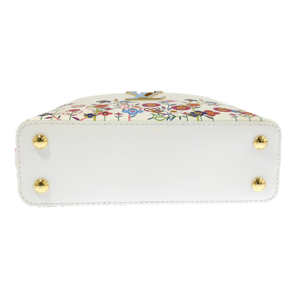 Louis Vuitton Takashi Murakami Capucines East West Mini Flower 2-Way Handbag — view 5
