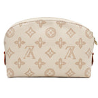 Louis Vuitton Pochette Cosmetic PM Pouch Mini Bag Beige — view 2