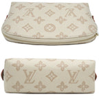 Louis Vuitton Pochette Cosmetic PM Pouch Mini Bag Beige — view 4