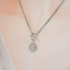 Hermes Amulet Exlibris Necklace Clou de Selle Series — view 9