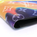 Louis Vuitton Portefeuille Multiple Bifold Wallet Monogram Sunset Multicolor — view 4