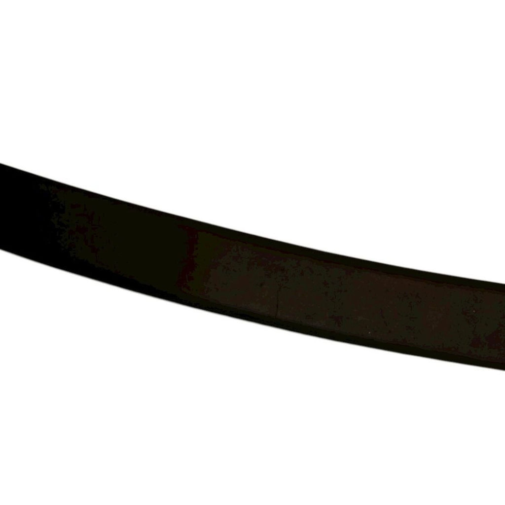 Prada Belt Metal Buckle 70/28 Leather Black Silver — view 6