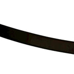 Prada Belt Metal Buckle 70/28 Leather Black Silver — view 6