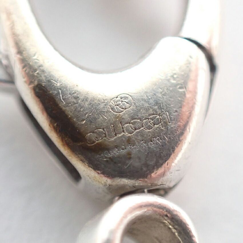 Gucci 925 Logo Circle Pendant Necklace — view 6