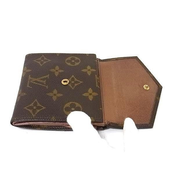 Louis Vuitton Trifold Wallet Portomonevier Cult Cles Brown Monogram Hook — view 3