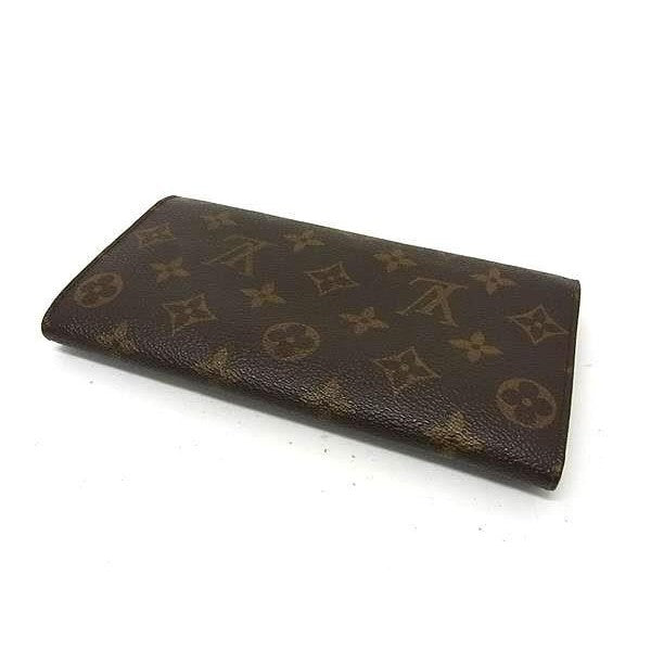 Louis Vuitton Wallet Pochette Porte-Monnaie Cles Brown Monogram Bifold Gold — view 2