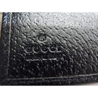 Gucci Bifold Wallet GG Canvas Black Hook Silver — view 6