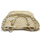 Chanel Small Shopping Tote Beige CC Logo Random Cereal Raffia — view 5