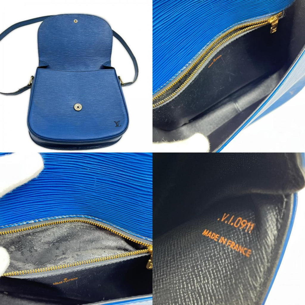 Louis Vuitton Shoulder Bag Epi Sangle Blue — view 9