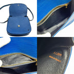 Louis Vuitton Shoulder Bag Epi Sangle Blue — view 9