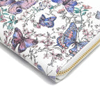 Dior Voyageur Zip Around Wallet Butterfly Papillon Handbag — view 3