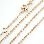 Hermes Kelly Amulet Necklace Diamond Pink Gold Pendant 18k — view 7