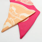 Hermes Twilly Ex Libris Confetti Ex les Confettis Pink Scarf — view 7