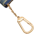 Louis Vuitton Monogram Denim Pochette Cles Coin Purse Blue — view 8
