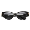 Bottega Veneta Sunglasses Eyewear 001 55 Side Logo Black