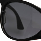 Bottega Veneta Sunglasses Eyewear 001 55 Side Logo Black — view 8