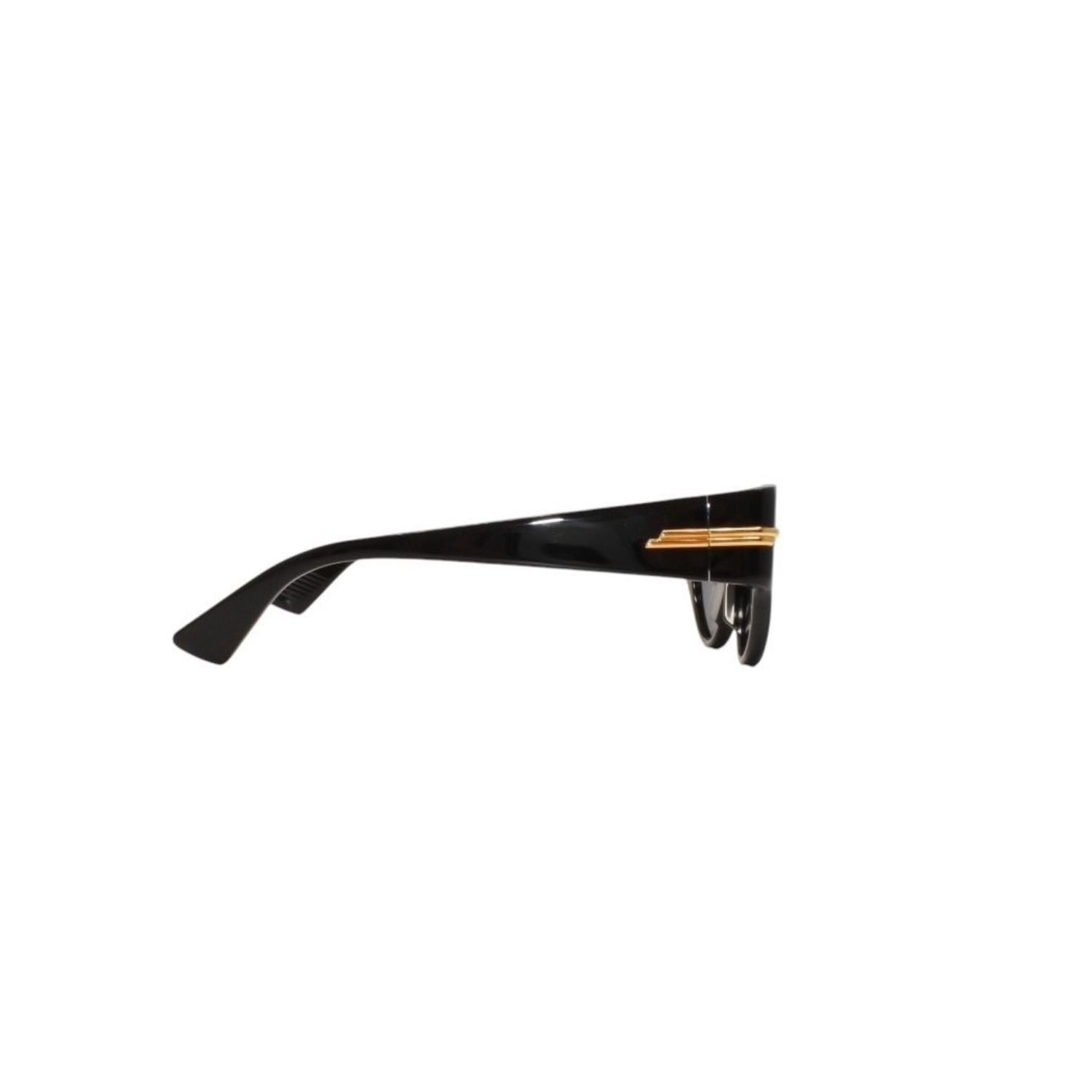 Bottega Veneta Sunglasses Eyewear 001 55 Side Logo Black — view 5