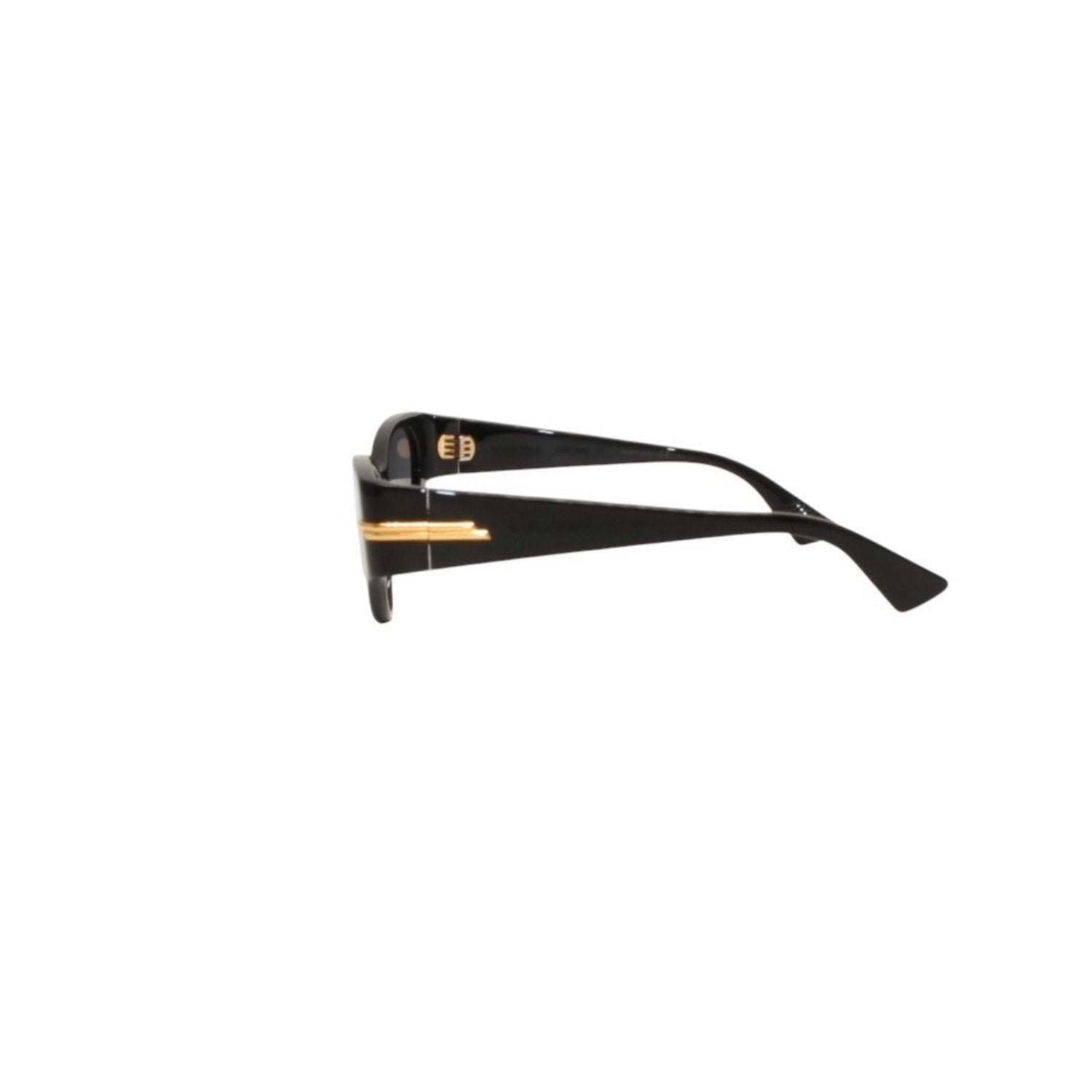 Bottega Veneta Sunglasses Eyewear 001 55 Side Logo Black — view 6