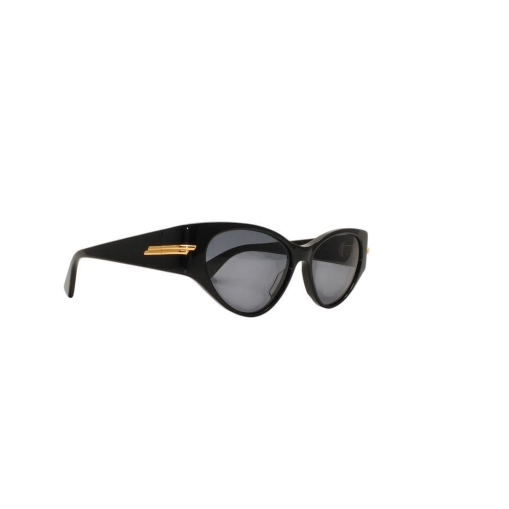 Bottega Veneta Sunglasses Eyewear 001 55 Side Logo Black — view 4