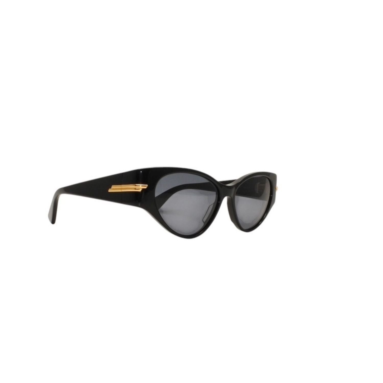 Bottega Veneta Sunglasses Eyewear 001 55 Side Logo Black — view 4