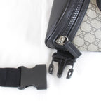 Gucci Belt Bag GG Supreme Canvas Gray — view 6