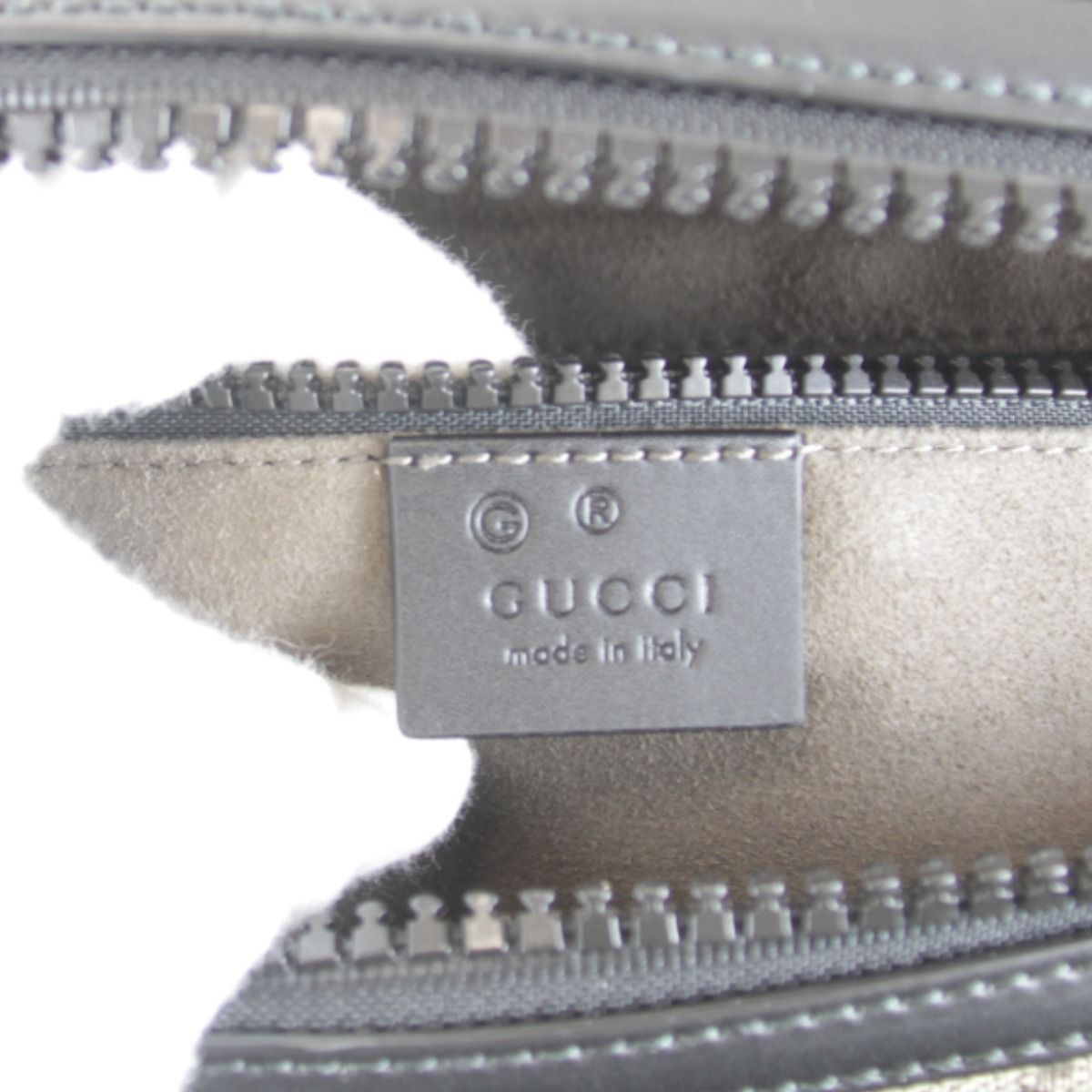 Gucci Belt Bag GG Supreme Canvas Gray — view 9