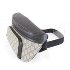 Gucci Belt Bag GG Supreme Canvas Gray — view 3