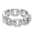 Louis Vuitton Bag Chain Attraction Pave Diamond Ring 49 No 10 — view 4
