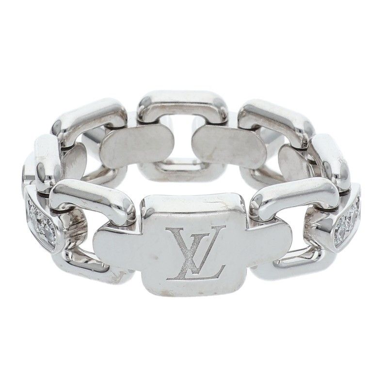 Louis Vuitton Bag Chain Attraction Pave Diamond Ring 49 No 10 — view 2