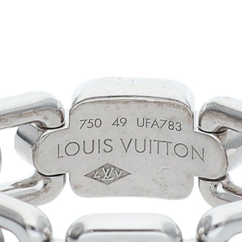 Louis Vuitton Bag Chain Attraction Pave Diamond Ring 49 No 10 — view 3
