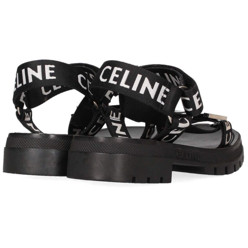 Celine Leo Logo Strap Sandals 40 — view 2