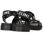 Celine Leo Logo Strap Sandals 40 — view 2