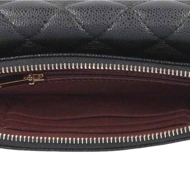 Chanel Quilted Chain Wallet Shoulder Bag — view 5
