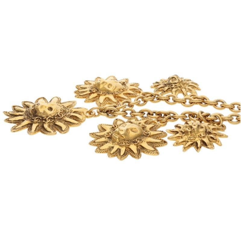Chanel Lion Motif Fugold Necklace — view 5