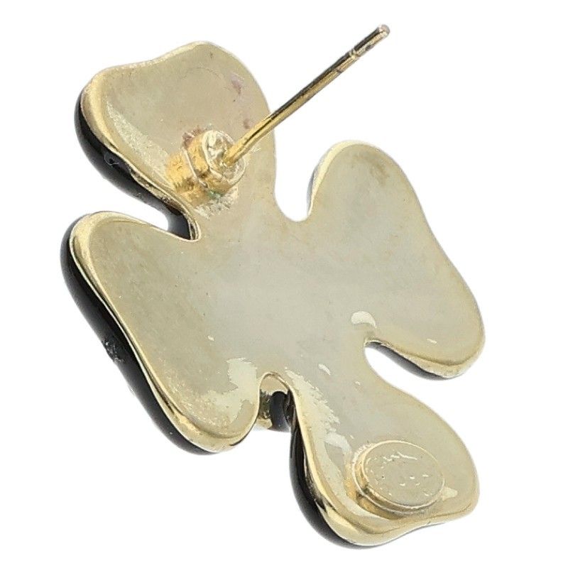 Chanel Flower Motif CC Logo Earrings — view 4