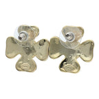 Chanel Flower Motif CC Logo Earrings — view 2