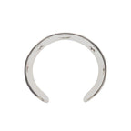 Hermes Moon Star Bangle Bracelet Vintage 925 Sterling Silver — view 5