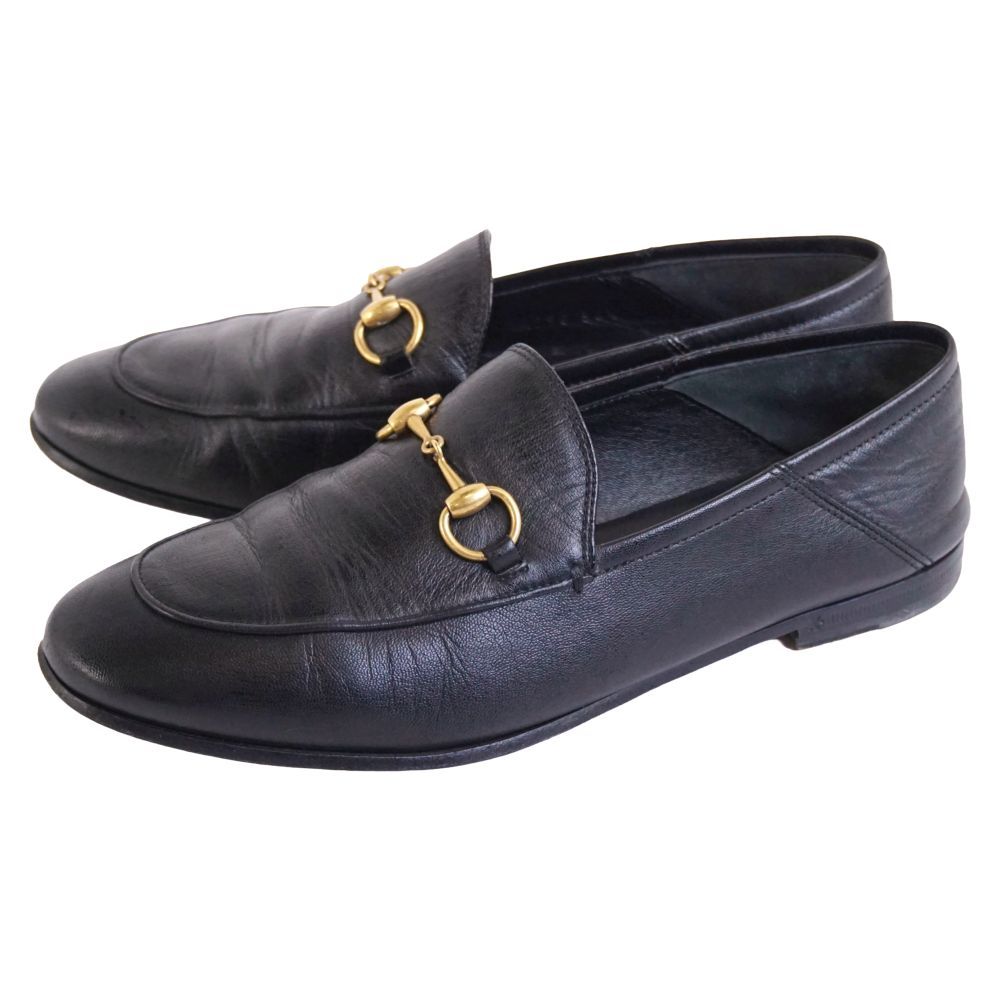Gucci Loafers Moccasins Horsebit Leather Shoes — view 2