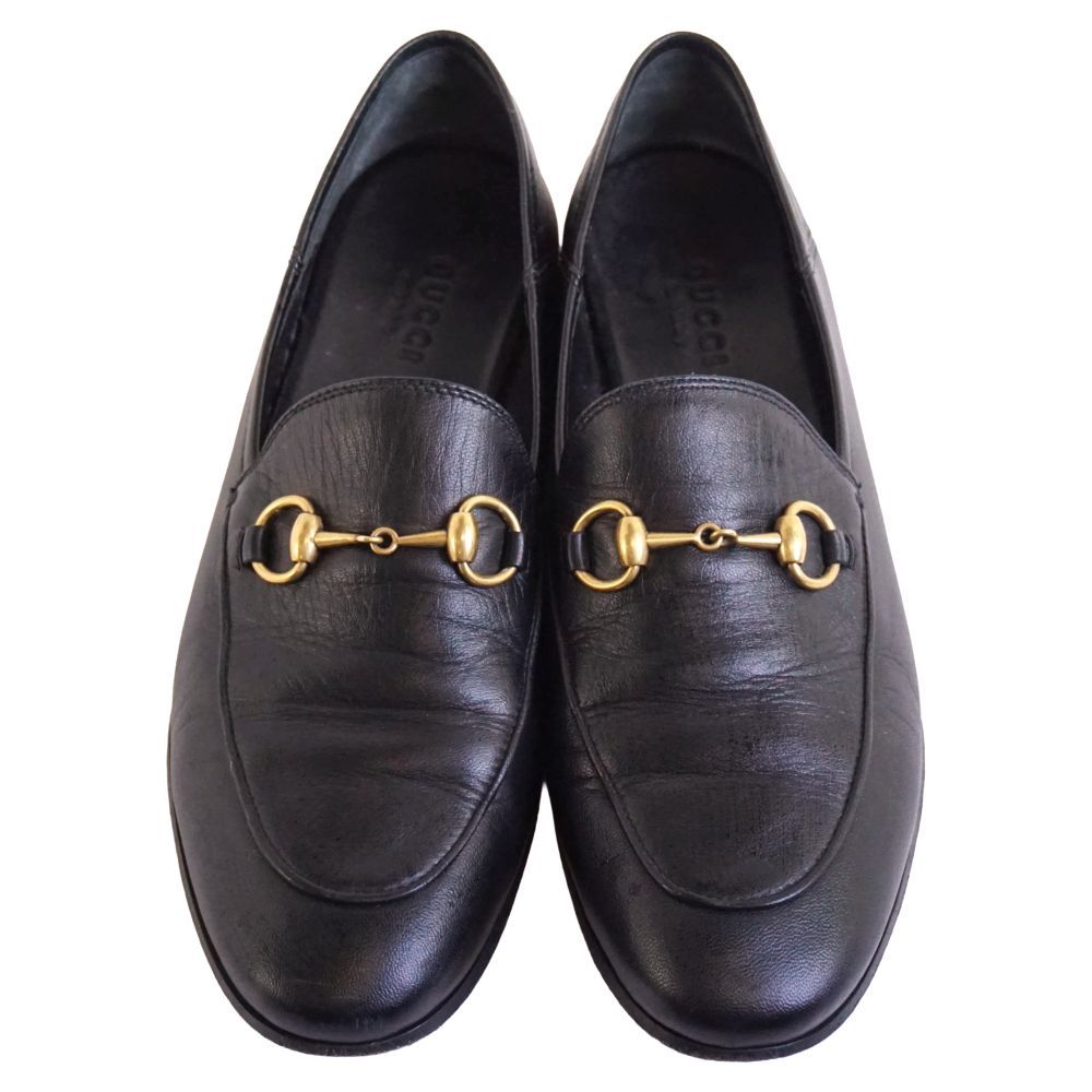 Gucci Loafers Moccasins Horsebit Leather Shoes — view 4