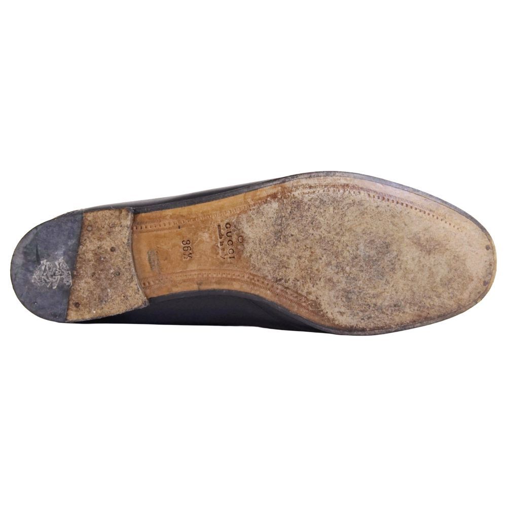 Gucci Loafers Moccasins Horsebit Leather Shoes — view 8
