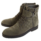 Louis Vuitton Boots Side Zip Suede les — view 2