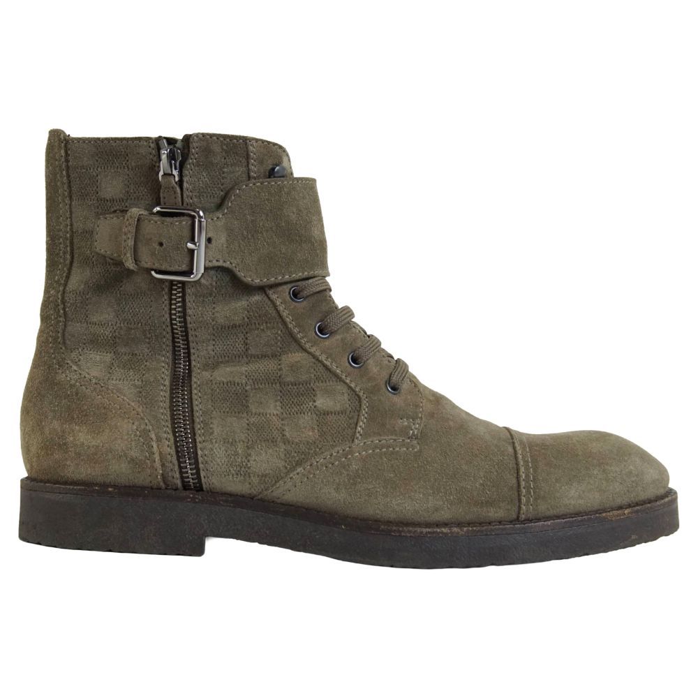 Louis Vuitton Boots Side Zip Suede les — view 6