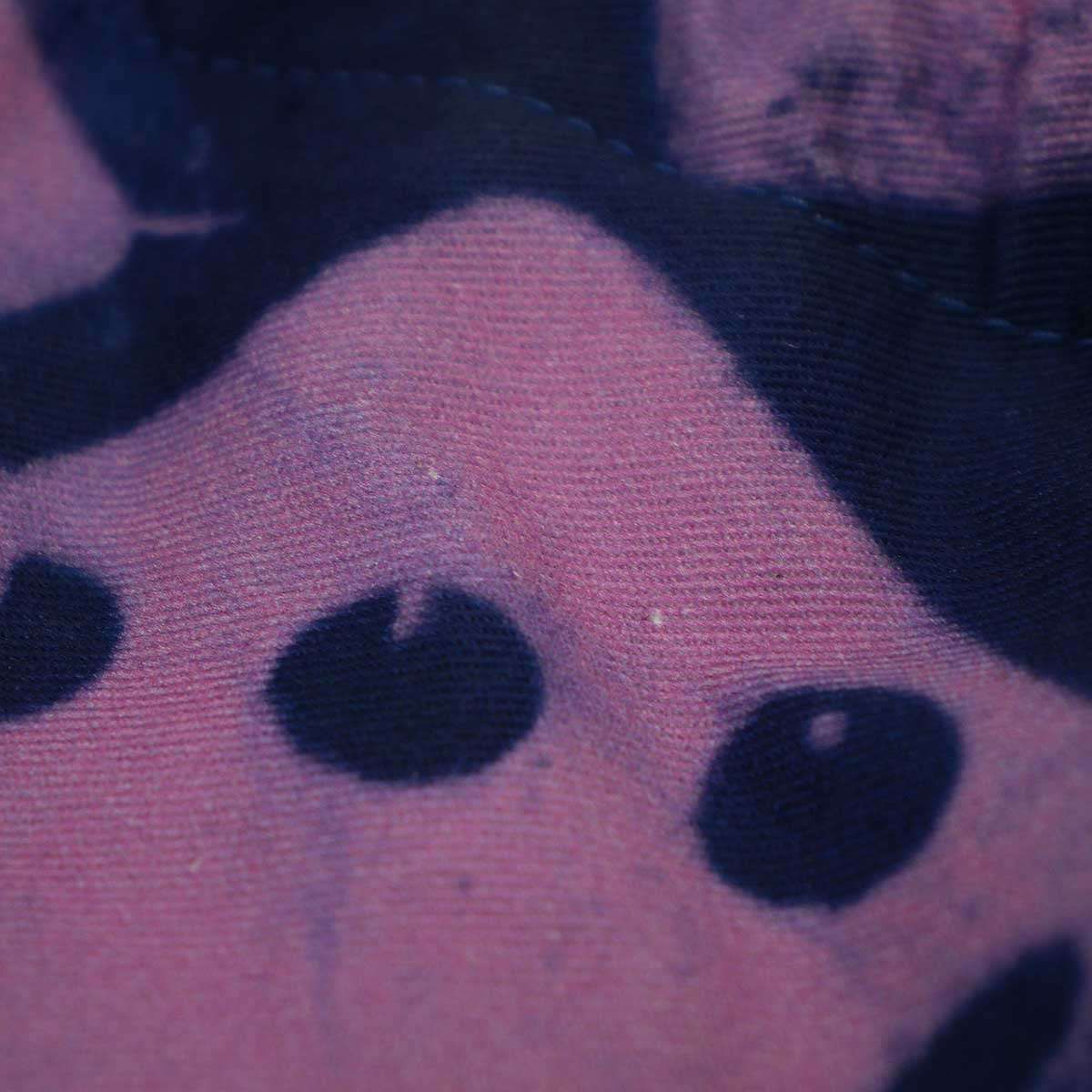 Loewe Dice Print Drawstring Pouch Navy Purple — view 7