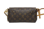 Louis Vuitton Monogram Favorite PM Shoulder Bag Brown Gold — view 3