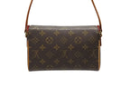 Louis Vuitton Handbag Recital Monogram Canvas Gold Brown — view 3