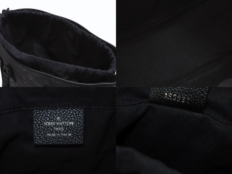 Louis Vuitton Comme Des Garcons Rei Kawakubo Tote Bag with Holes MM Monogram — view 8
