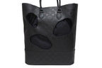 Louis Vuitton Comme Des Garcons Rei Kawakubo Tote Bag with Holes MM Monogram — view 3