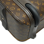 Louis Vuitton Monogram Pegase 65 Travel Bag Suit Case Brown Leather — view 6