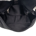 Fendi Mamma Bucket Shoulder Bag Black Cotton Canvas — view 5