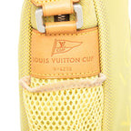 Louis Vuitton Damier Jean Weatherly LV Cup Shoulder Bag Yellow Canvas Leather — view 7